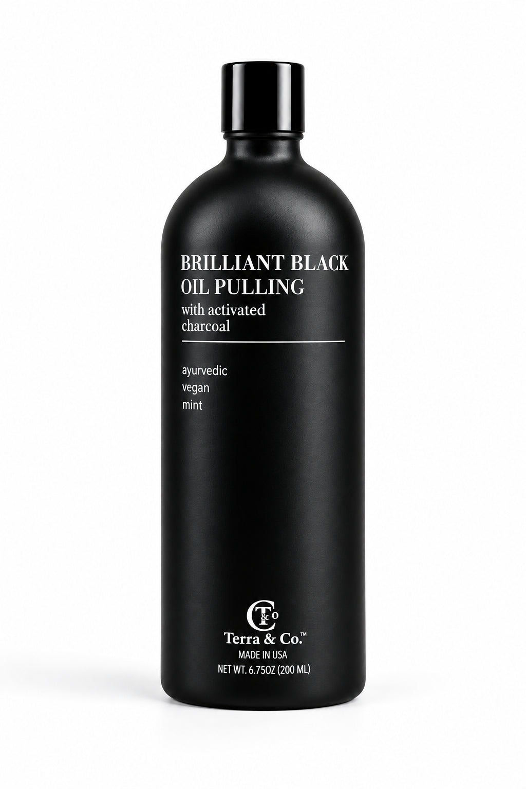 Brilliant Black® Oil Pulling – Ayurvedic Mouthwash for Teeth Whitening, Detox & Gum Health